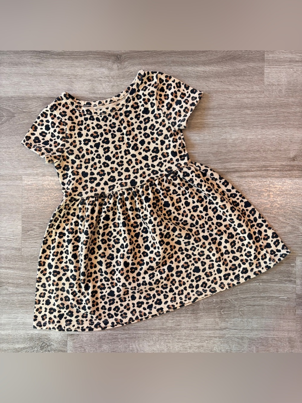 Cat & Jack toddler girls animal print dress